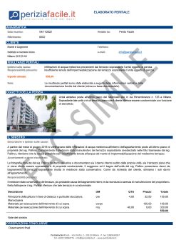 Perizia Immobili Fac-Simile