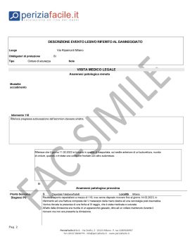 Perizia Medica Fac-Simile - Pag. 4