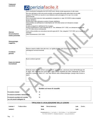 Perizia Medica Fac-Simile - Pag. 6