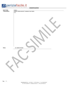 Perizia Medica Fac-Simile - Pag. 9